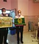حضور خادمین حرم مطهر رضوی در مرکز آموزشی درمانی افضلی پور