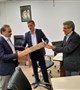 مراسم تودیع ومعارفه مدیر امور مالی مرکز با حضور مدیر امور مالی دانشگاه برگزار شد.