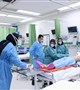 برگزاری مانور آلودگی زدایی شیمیایی در مرکزآموزشی درمانی افضلی پور