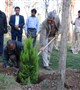 مراسم درختکاری در محوطه بیمارستان برگزار شد.