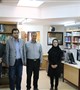 تجلیل از پرسنل کتابخانه مرکز آموزشی درمانی افضلی پور