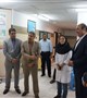 بازدید دکتر شمس، معاون هماهنگی،پیگیری های ویژه و خدمات مدیریت دفتر ریاست جمهوری از بیمارستان افضلی پور