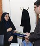 تجلیل از حافظ کل قرآن کریم به مناسبت ایام با شکوه شعبانیه در بیمارستان افضلی پور