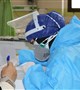 تلاش مدافعان سلامت در مرکز آموزشی درمانی افضلی پور در آستانه فرا رسیدن سال نو