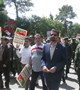 حضور جمعی از کارکنان مرکز در مراسم راهپیمایی روز جهانی قدس